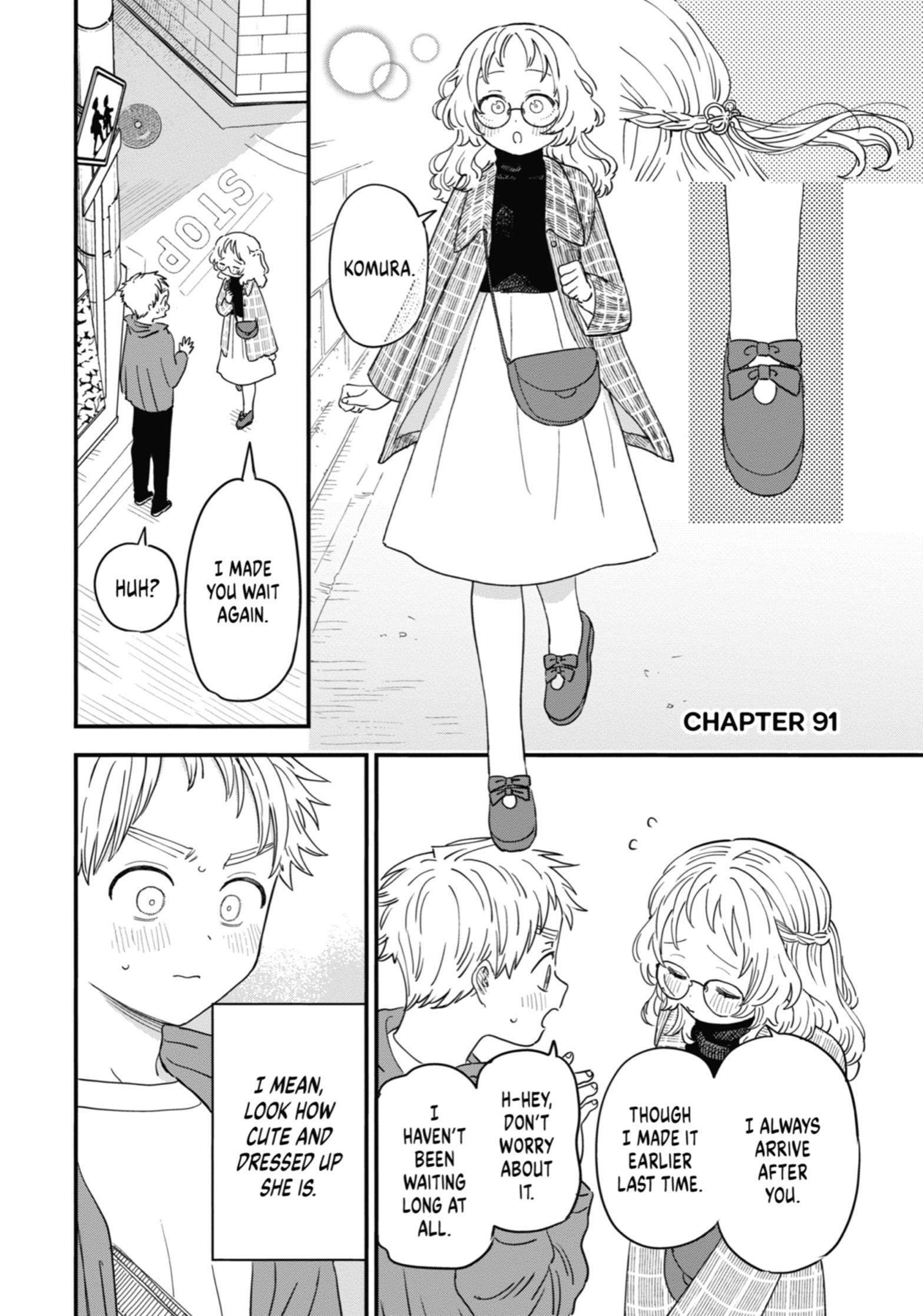 The Girl I Like Forgot Her Glasses, Chapter 91 image 02